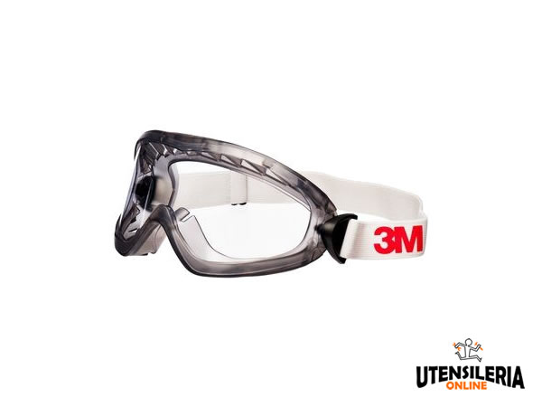 Mascherina in discount plexiglass con occhiali