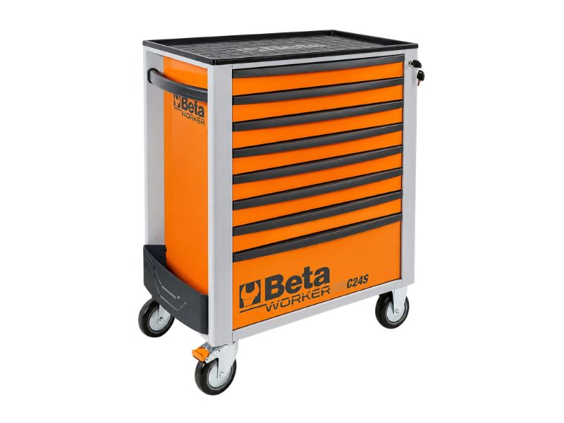 Beta Cassettiera porta attrezzi BWC24S/8 con 8 cassetti