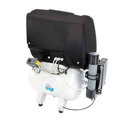 Compressore a secco con essiccatore 50/10 GENESI M 135lit/min bar 230V