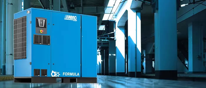 compressori ABAC formula in ambiente industriale
