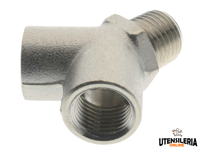 Raccordi diritti intermedio INOX 316L Aignep 60040 per aria compressa e  alimentare, 4-14mm (2pz) [6004000004]