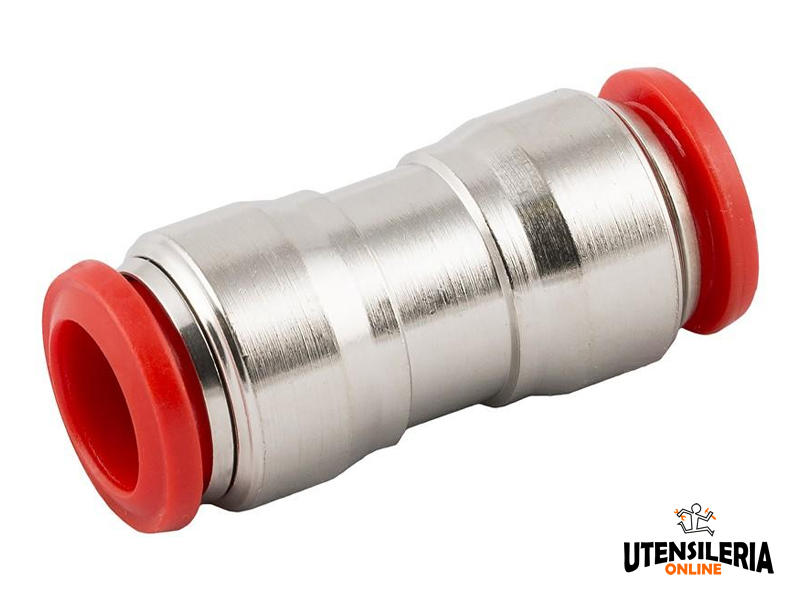 Raccordi diritti intermedio INOX 316L Aignep 60040 per aria compressa e  alimentare, 4-14mm (2pz) [6004000004]