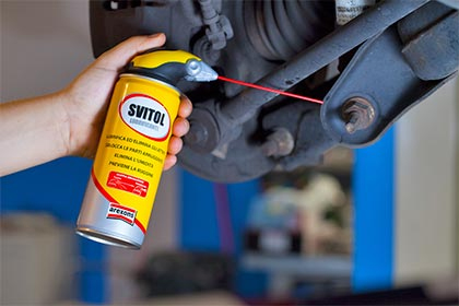 Svitol utilizzo lubrificante multifunzione