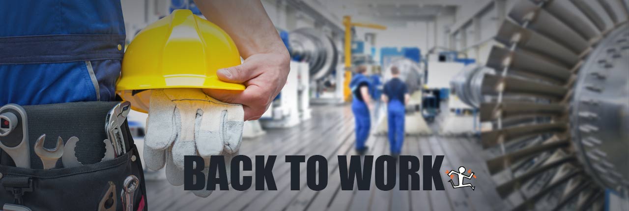 Attrezzatura industriale Settembre, back to work