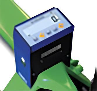 Dettaglio transpallet manuale BP 21 CB Barbero Pietro