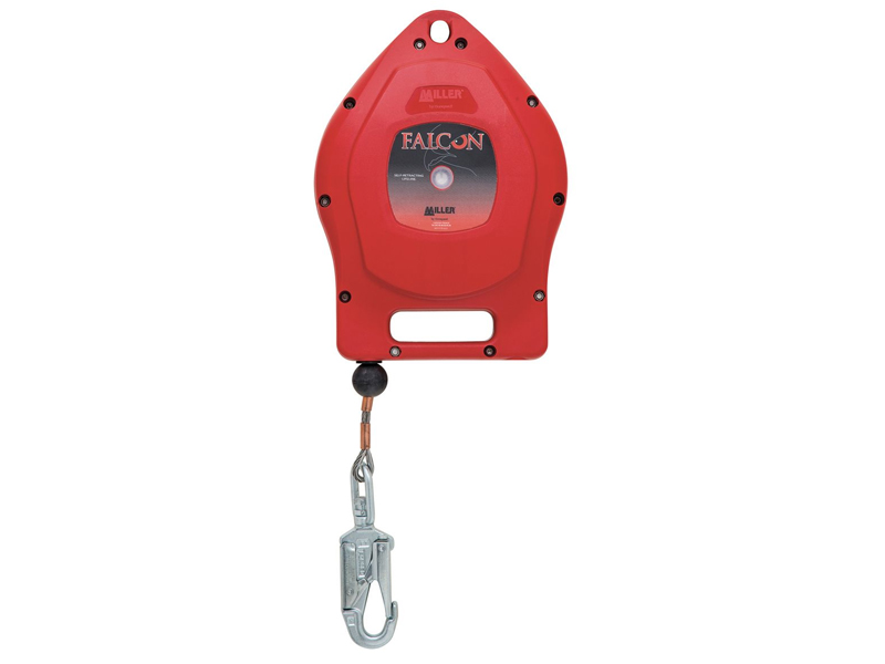 Dispositivo anticaduta retrattile Falcon 10 con fune in acciaio galvanizzato 10mt