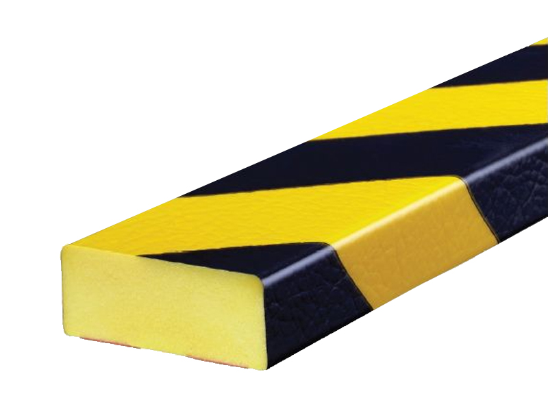 Profilo flessibile ad alta visibilit�� Barbero Tipo D 50x20mm in poliuretano espanso, 1mt