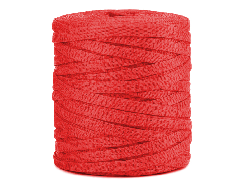 Rete tubolare protettiva Barbero TP100 rosso struttura retinata elastica 50-100mm, rotolo 150mt