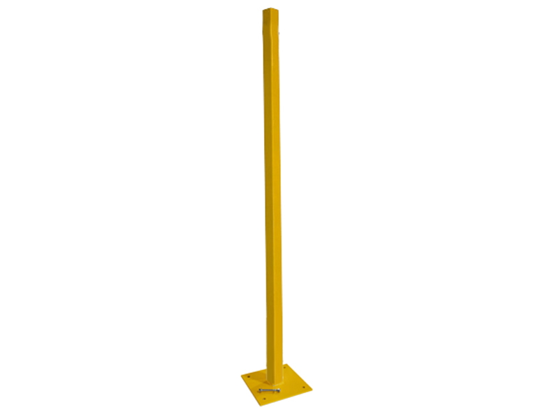 Base fissa 203x203mm con colonna per tende saldatura retrattile