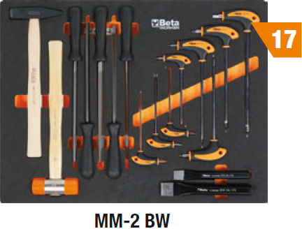 Assortimento utensili MM-2 BW