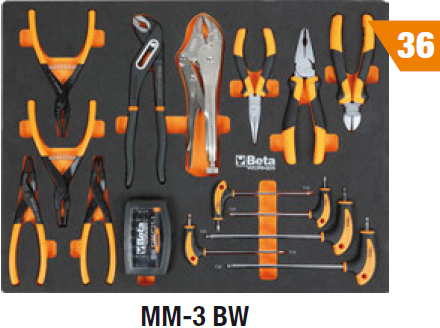 Assortimento utensili MM-3 BW