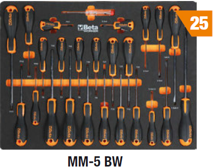 Assortimento utensili MM-5 BW