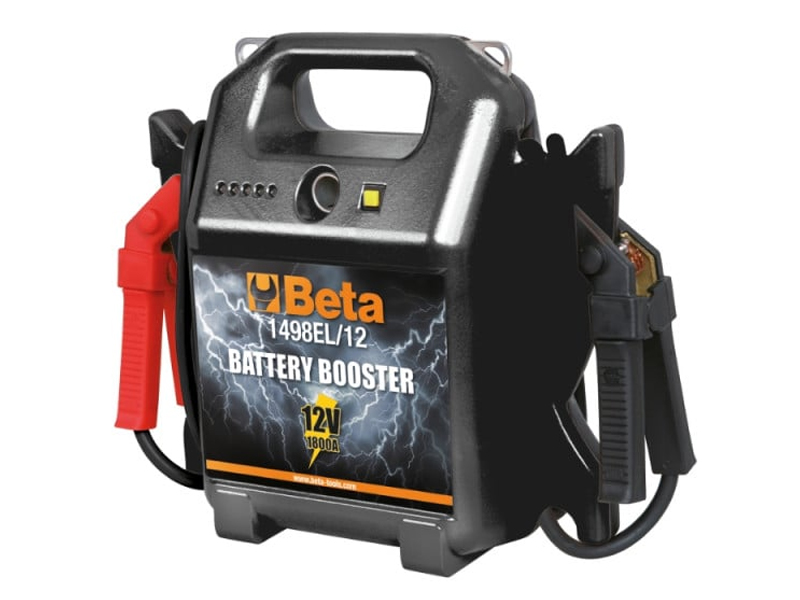 Avviatore portatile Beta 1498EL/12 spunto 1800A per batterie auto, furgoni e camion da 12V
