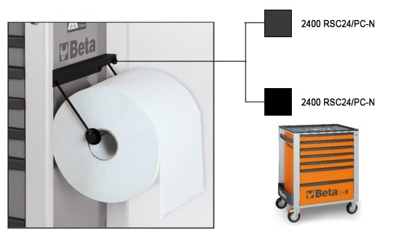 colori portacarta per carrelli Beta RSC24