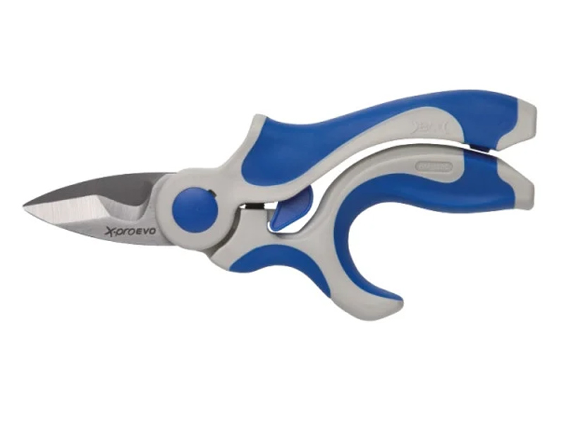 Forbici per elettricisti occhiello aperto Beta 1128 X-PRO Evo con lame microdentate, 160mm