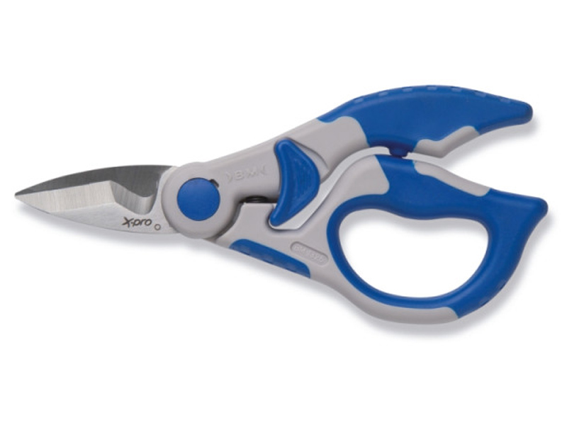Forbici per elettricisti mono-occhiello Beta 1128 X-PRO con lame microdentate, 153mm