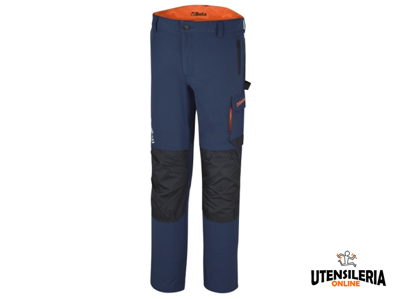 Pantaloni da lavoro estivi Beta 7660B in nylon elasticizzato, 140g (tg.  XS-3XL) [076600100]