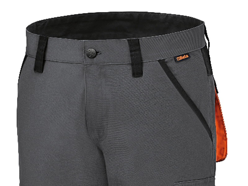 Pantaloni da lavoro elasticizzati Beta 7930G estivi in cotone, 220g (tg.  XS-3XL) [079300300]