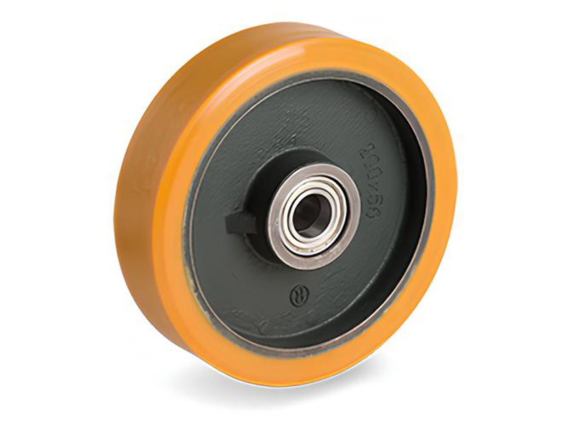Ruota stabilizzatrice Tellure Rota 64 125x50x54/20mm in poliuretano TR e nucleo in ghisa