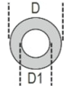 SChema tecnico tubo spiralato 1915E Beta