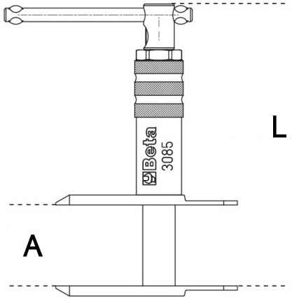 Schema tecnico separatore 3085 Beta