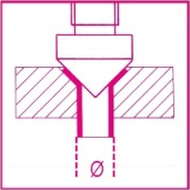 Schema tecnico attrezzo bordatubi 350 Beta