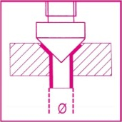 Schema tecnico attrezzo bordatubi 350 Beta