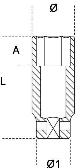 Schema tecnico chiave bussola Beta 729L