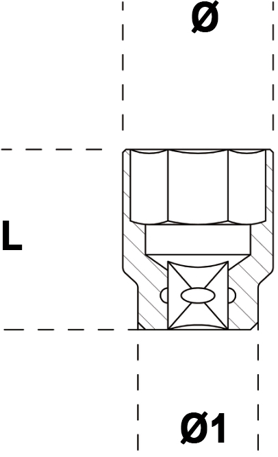 Schema tecnicobussola poligonale Beta 921BA