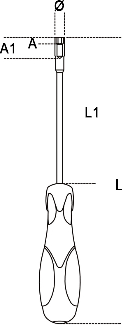 Schema tecnico giravite 943BX Beta