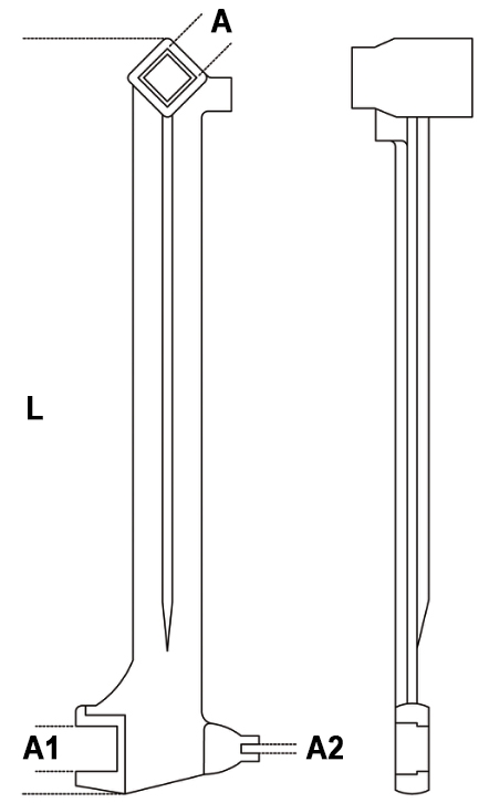 Schema tecnico aprifusti Beta 964BA