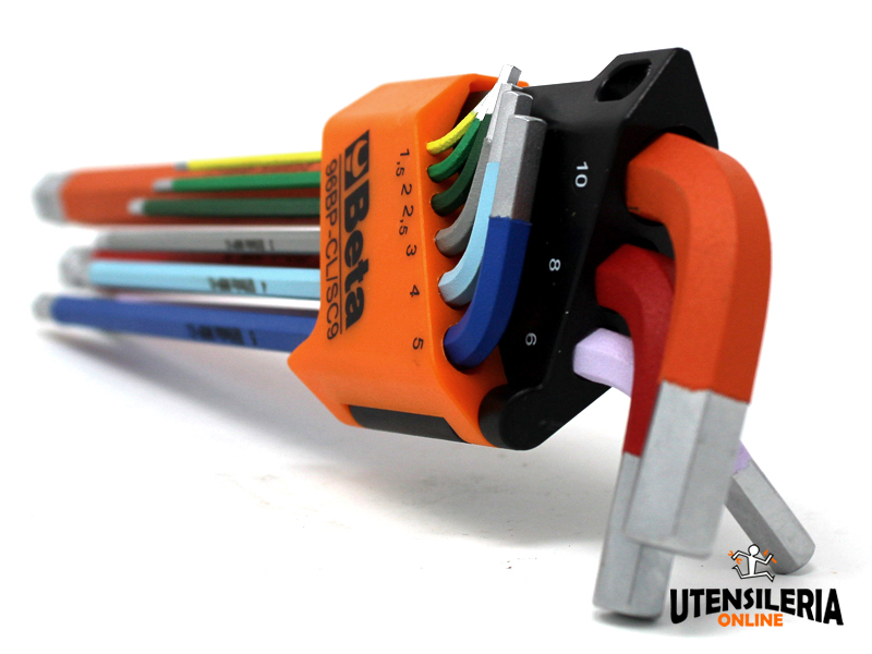 Kit Chiavi Esagonali Ball Point Set 9 Pz. A Brugola Da 1,5 A 10 Mm - Foto 11