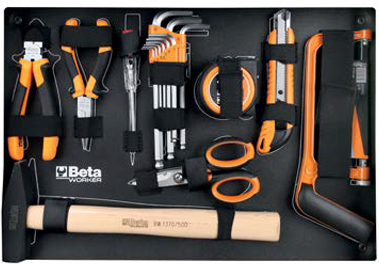 Contenuto valigia porta utensili Beta BW 2056E