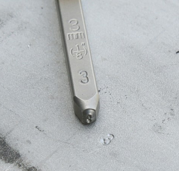 Dettaglio utilizzo punzoni numerati Beta 33NR 5