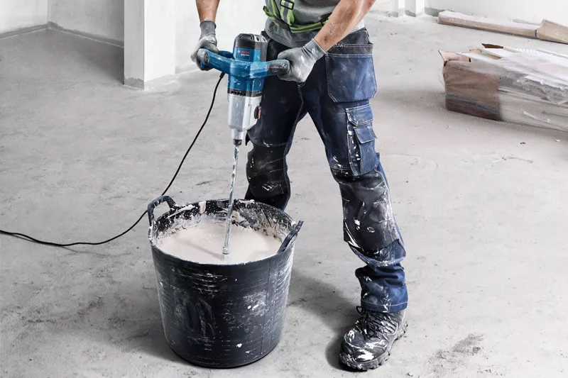 dettaglio miscelatore Bosch GRW 140 Professional