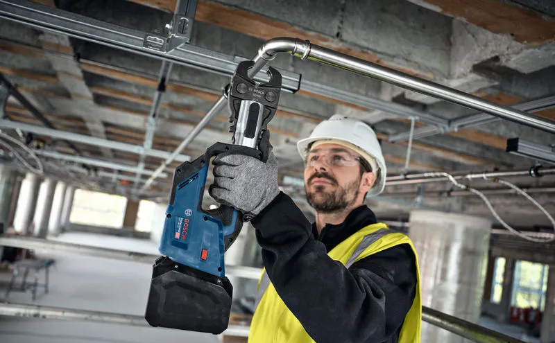 Contenu de la presse à sertir à batterie Bosch GPT 18V-19 Professional