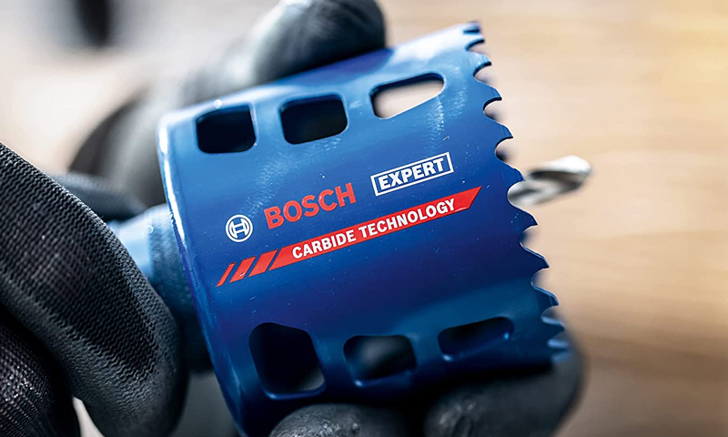 dettaglio sega a tazza Bosch Expert Tough Material