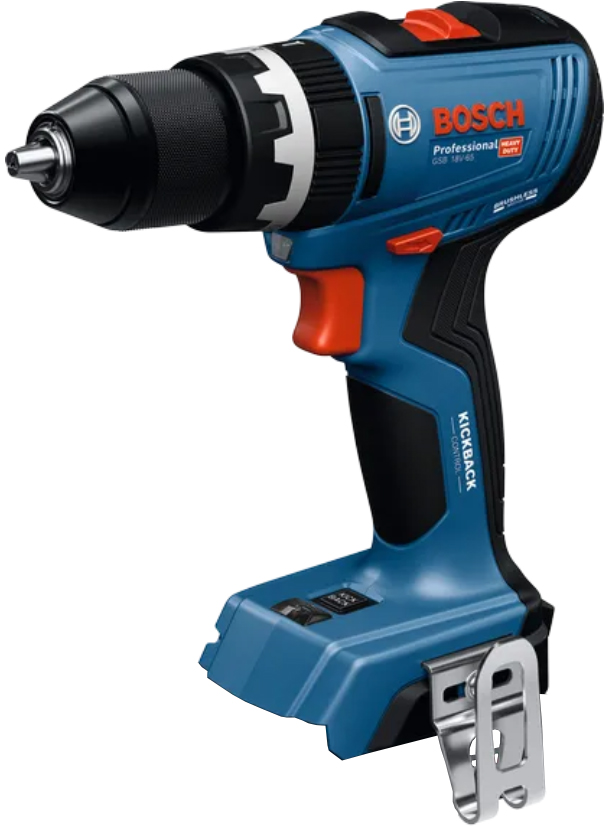 Détail perceuse-visseuse Bosch GSB 18V-65 Professional