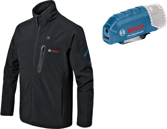 dotazione giacca riscaldante Bosch GHJ 12+18V XA S