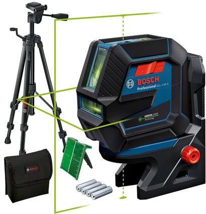 dotazione livella laser Bosch GCL 2-50 G con treppiedi