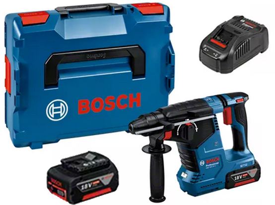 dotazione martello perforatore Bosch GBH 18V-24 C kit