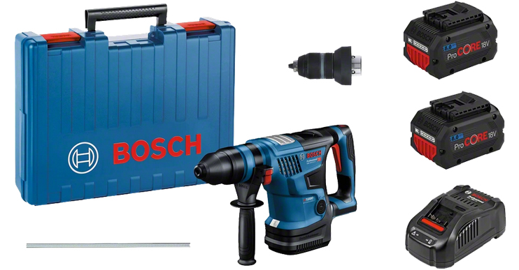 dotazione martello perforatore Bosch GBH 18V-34 CF