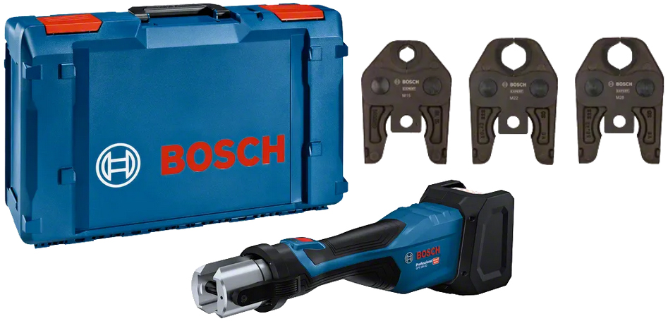 Équipement de la presse à sertir à batterie Bosch GPT 18V-32 Professional