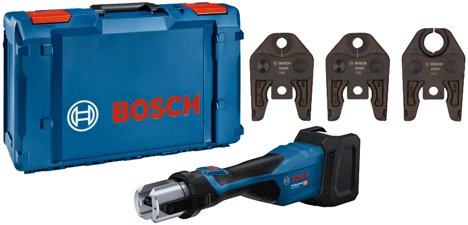 Contenu de la presse à sertir à batterie Bosch GPT 18V-32 Professional
