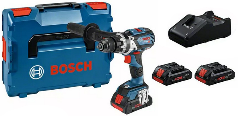 dotazione trapano avvitatore Bosch GSB 18V-110 C