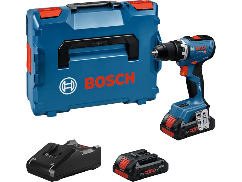 Bosch Trapano avvitatore a batteria GSR 18V-65 Professional 4Ah in valigetta