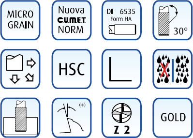 caratteristiche fresa 201S Cumet