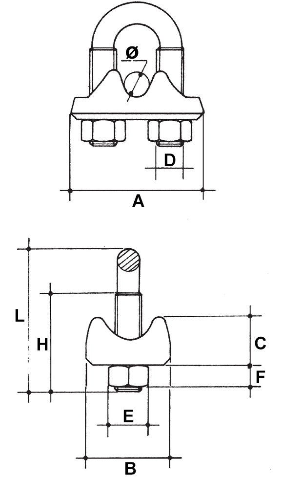 Schema morsetto Carcano A549