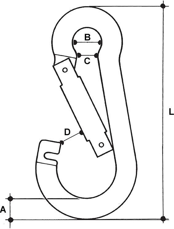 Schema moschettone Carcano A530B