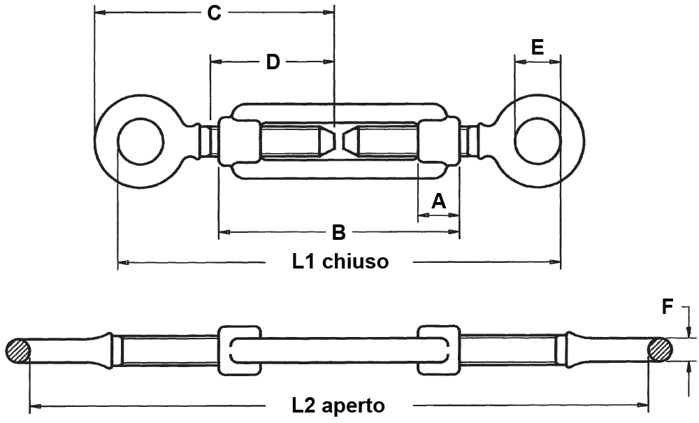 Schema tenditore Carcano A161